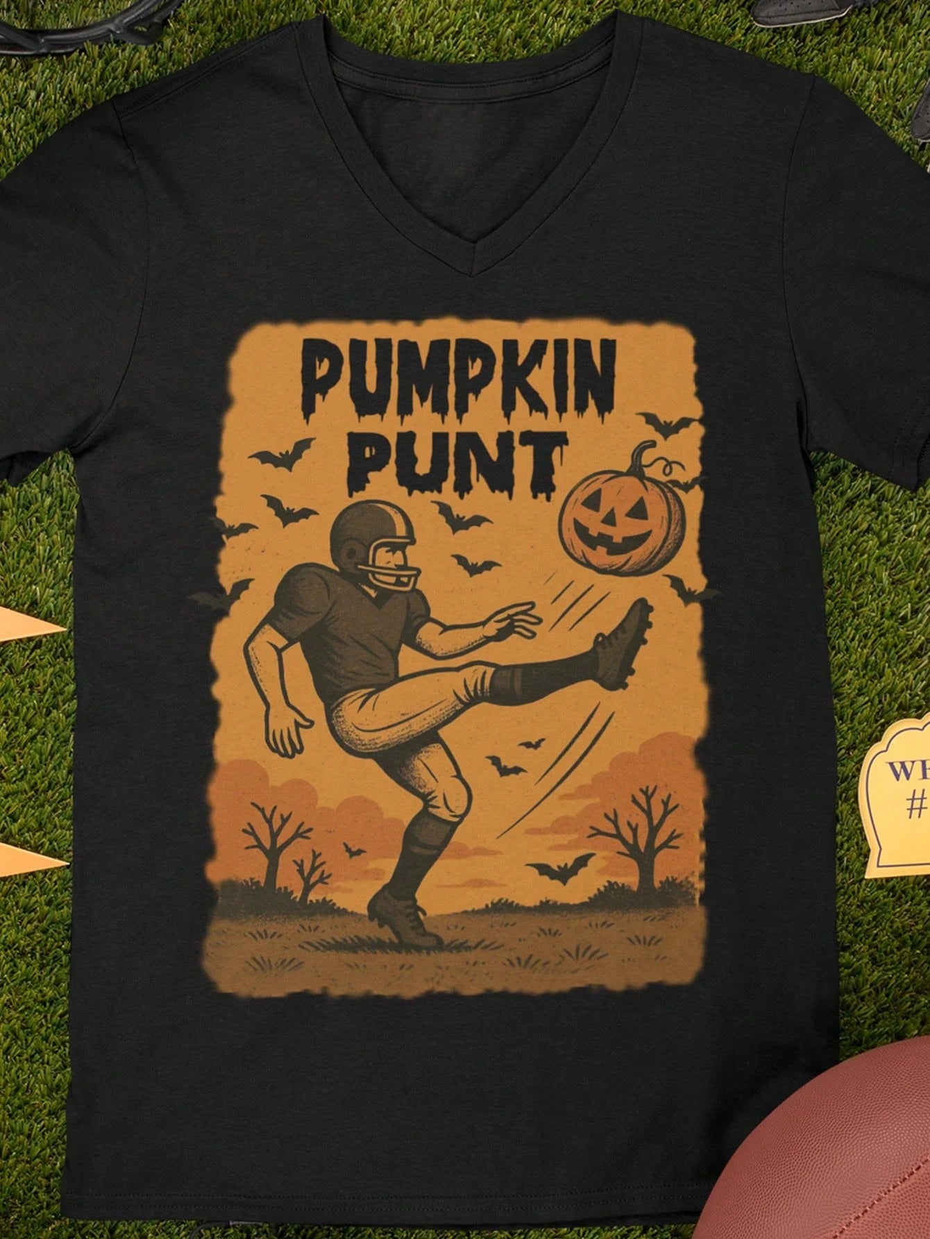 Spooky Dad Ghost Halloween T-Shirt